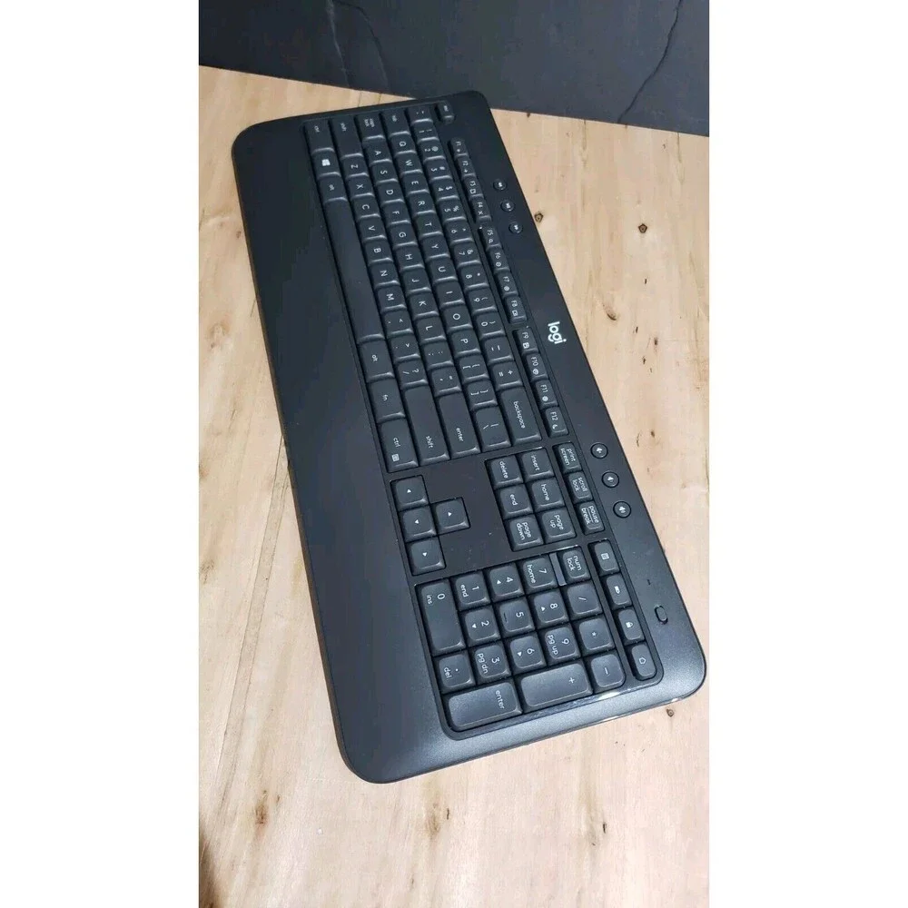 Logitech k540 LOGI black & white keyboard No. ESD-1715801C wireless 3B56